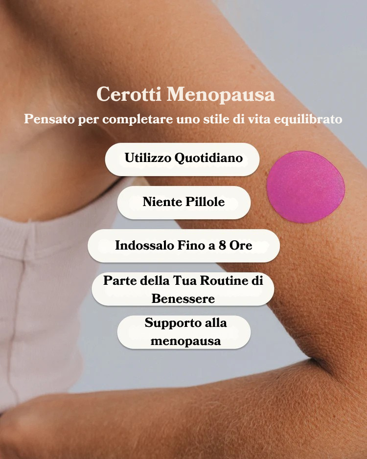 Cerotti Menopausa | PatchMe©