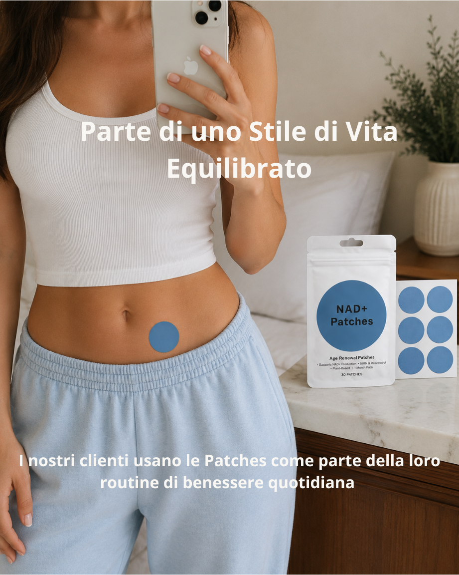 Cerotti Giovinezza NAD+ | iPatch©