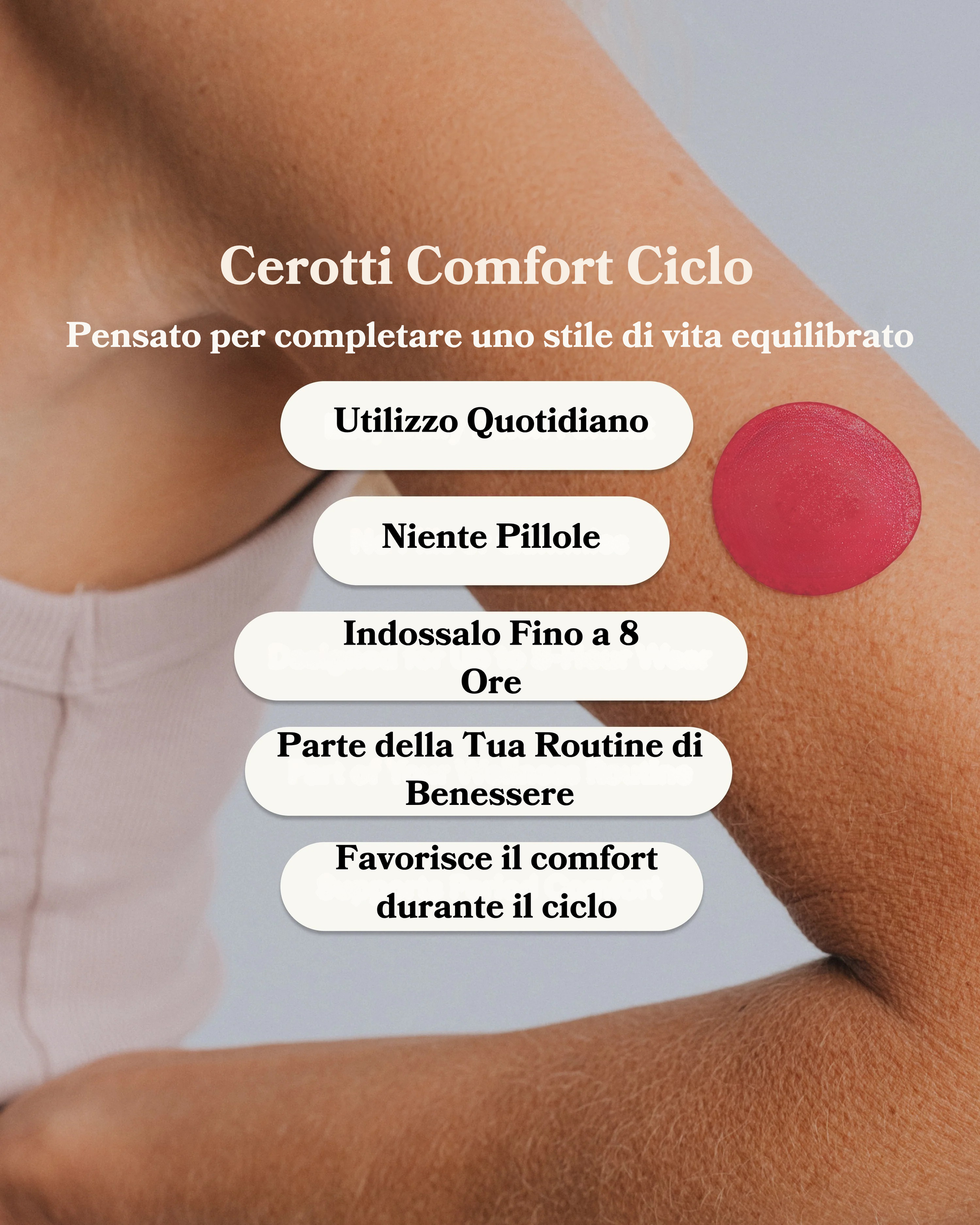 Cerotti Comfort Ciclo | PatchMe©